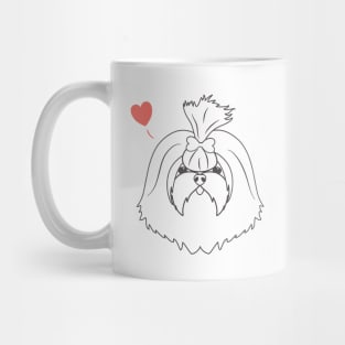 Love Maltese Dog Mug